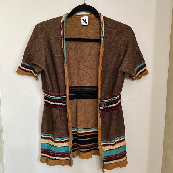 Misonni shirt small to medium size 10 brown - Picture 1 of 10
